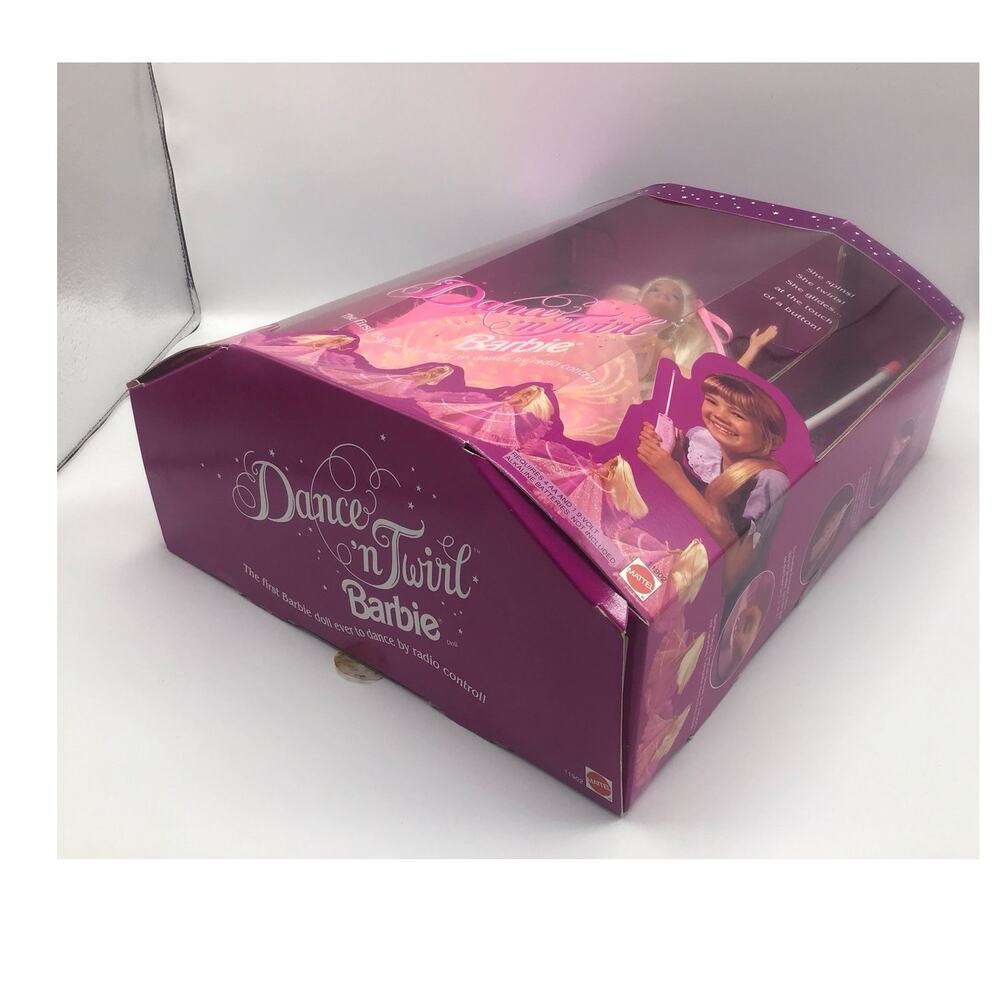 Vintage 1994 Dance n Twirl Barbie Radio Control Doll Mattel New In Box - Picture 7 of 7